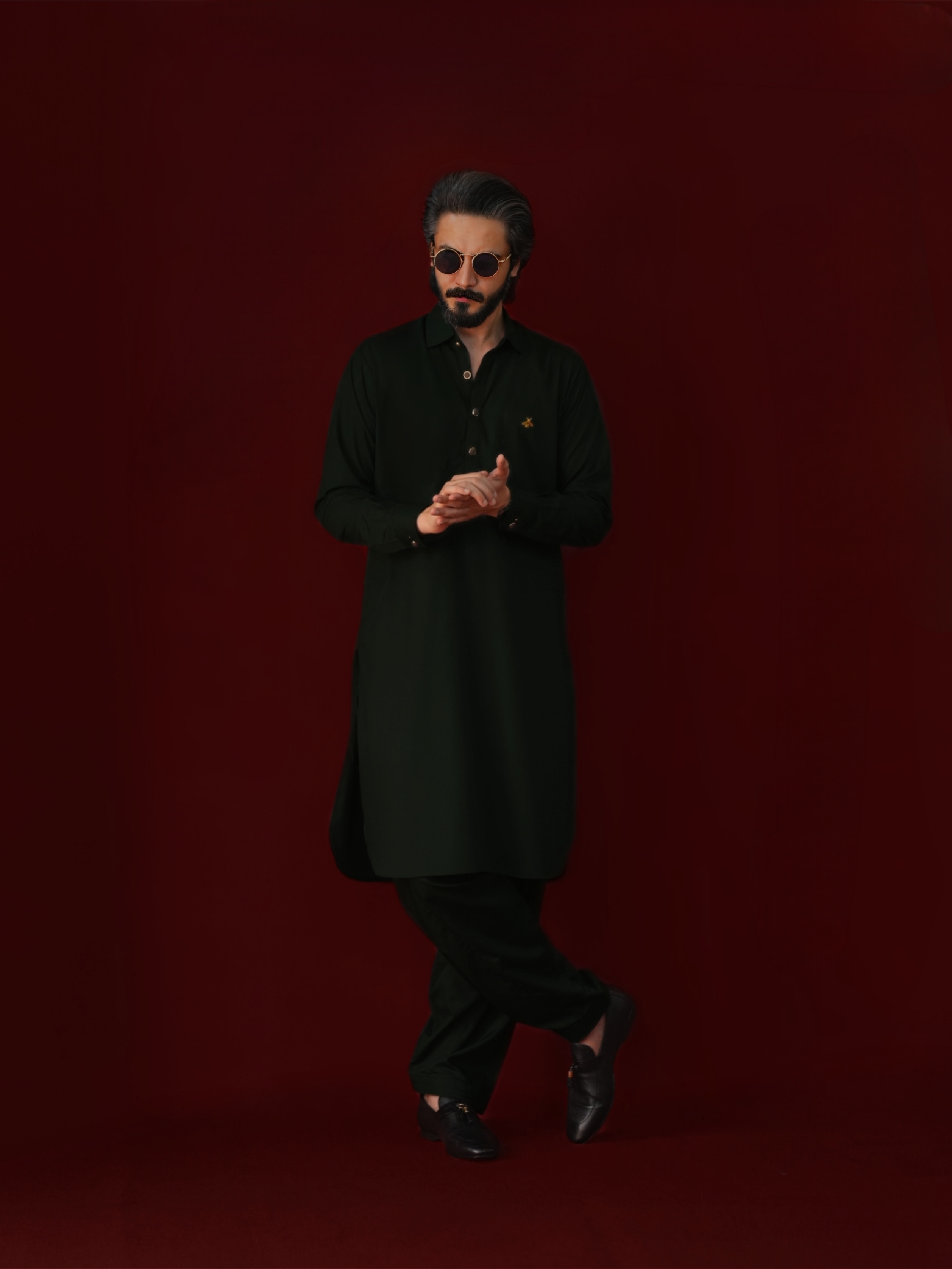 Castleton Green Kameez Shalwar