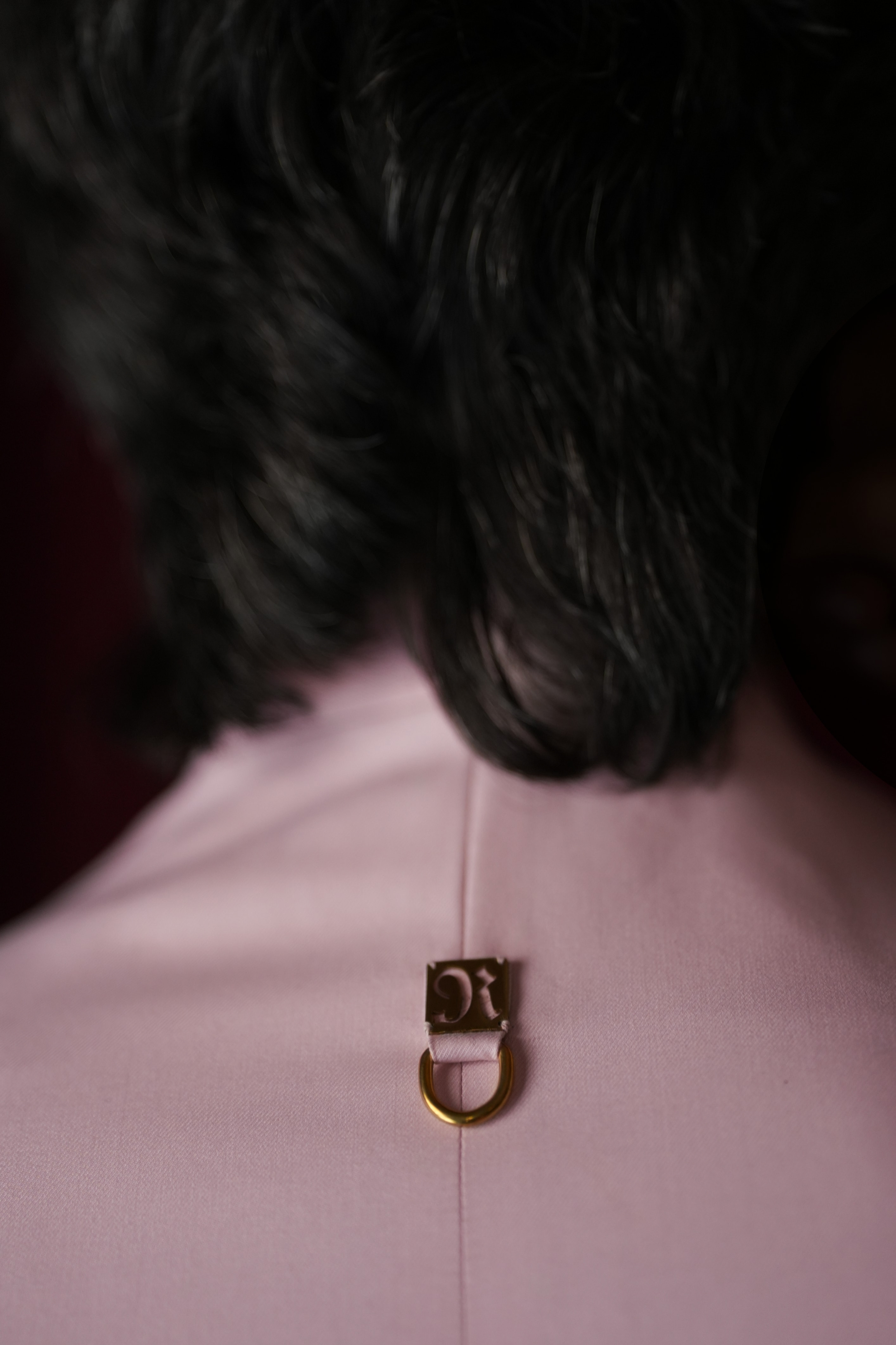 Crepe Pink Waistcoat