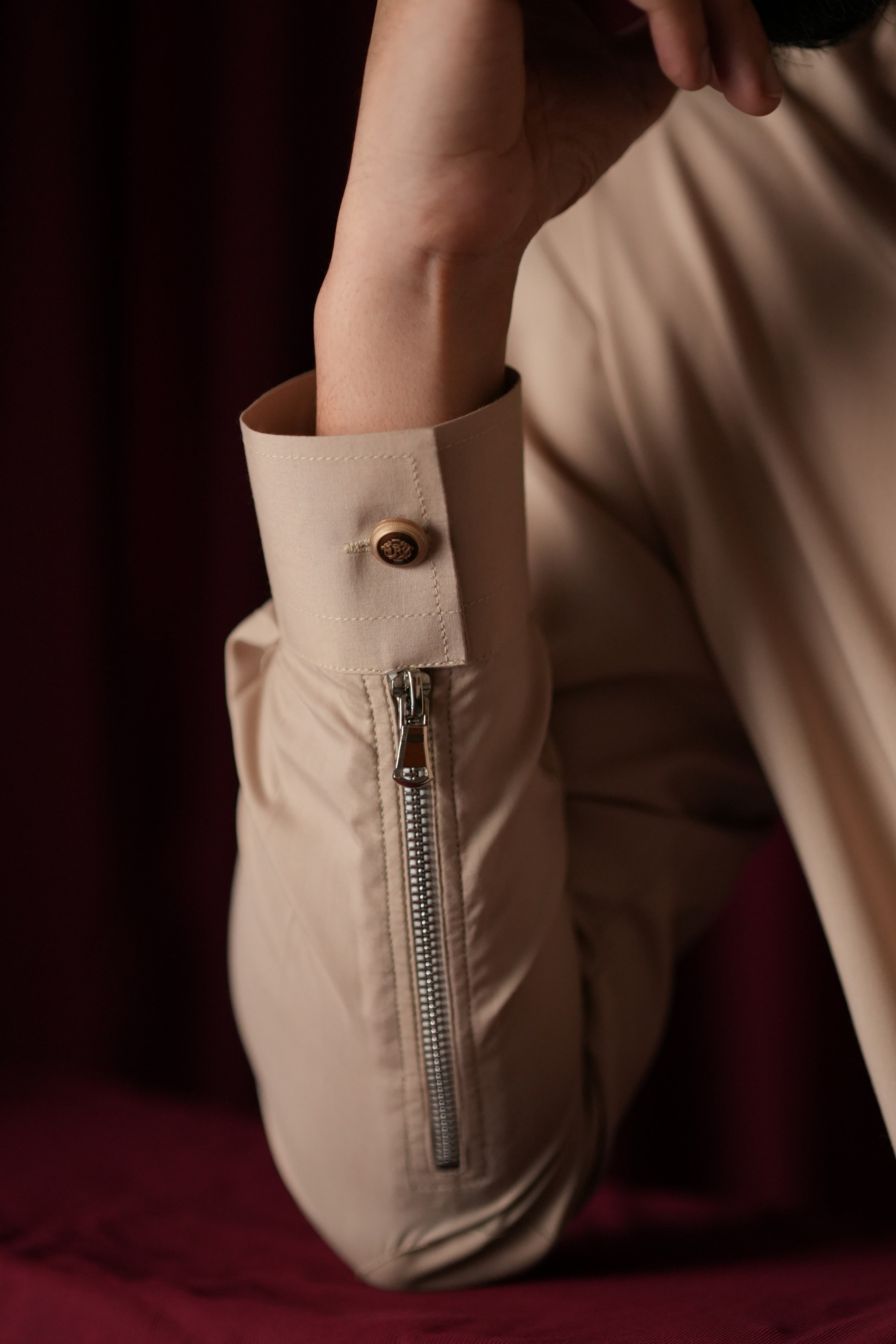 Light Beige Kameez Shalwar