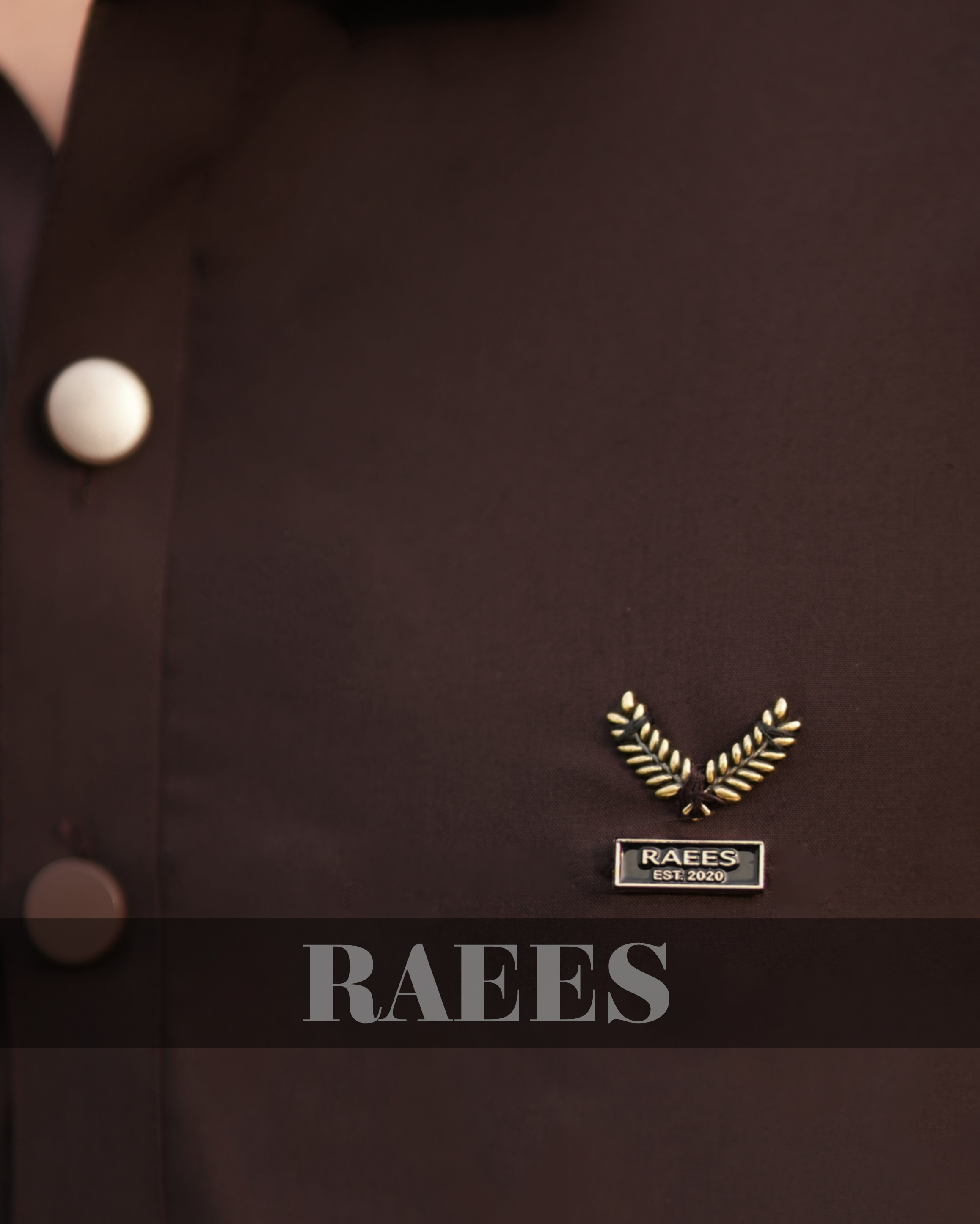 Raees Mocha Royale Kameez Shalwar