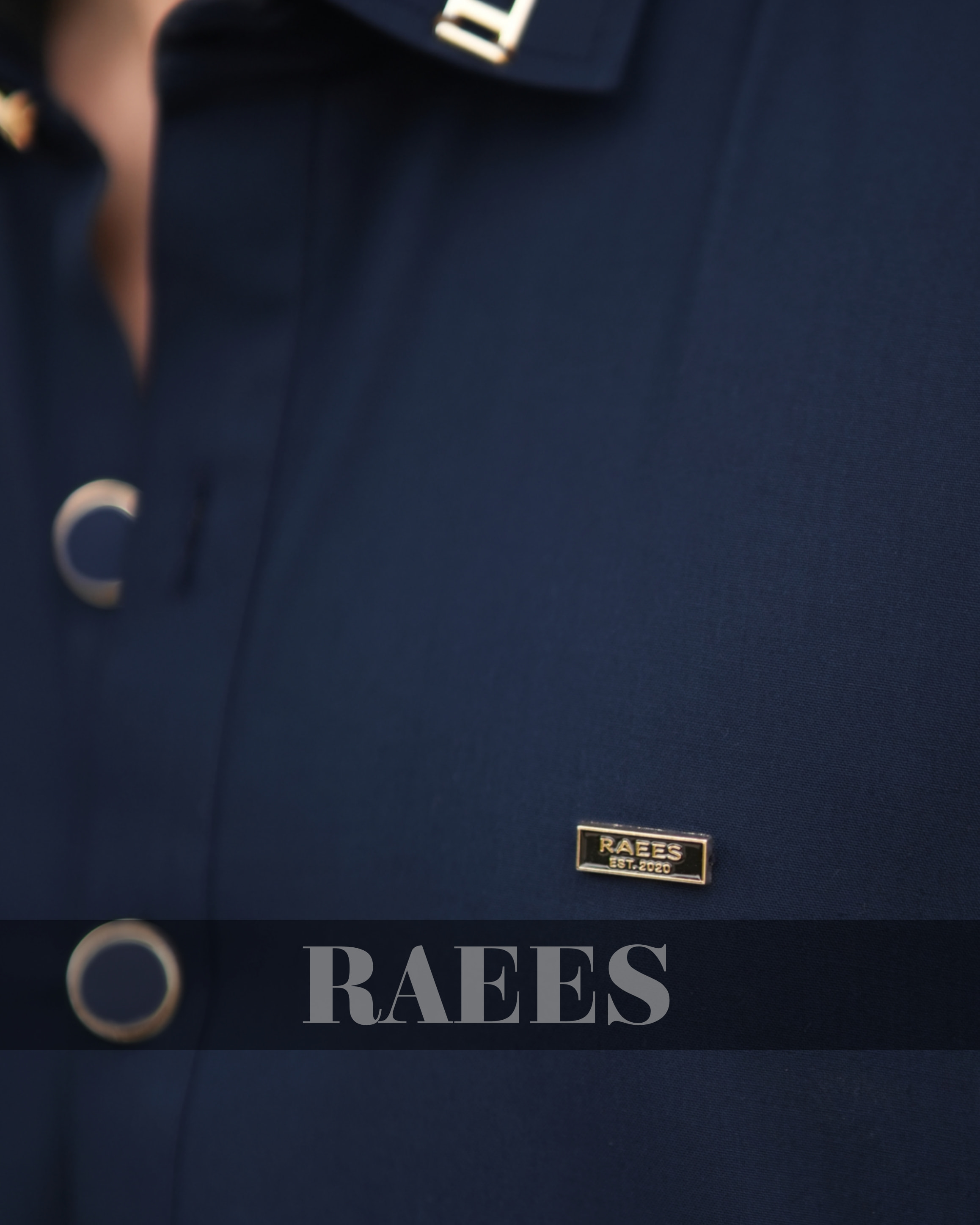 Anchor Blue Kameez Shalwar