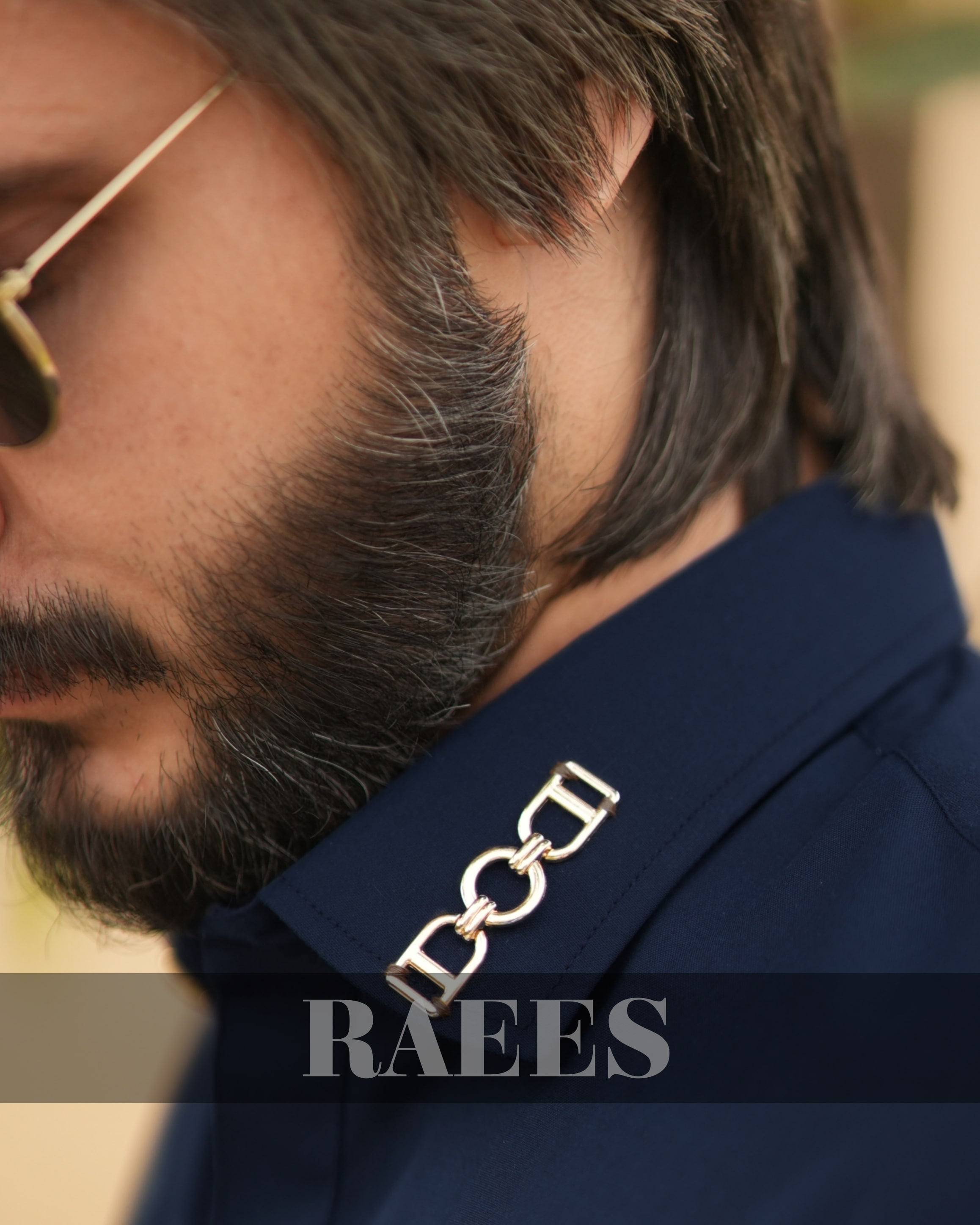 Anchor Blue Kameez Shalwar