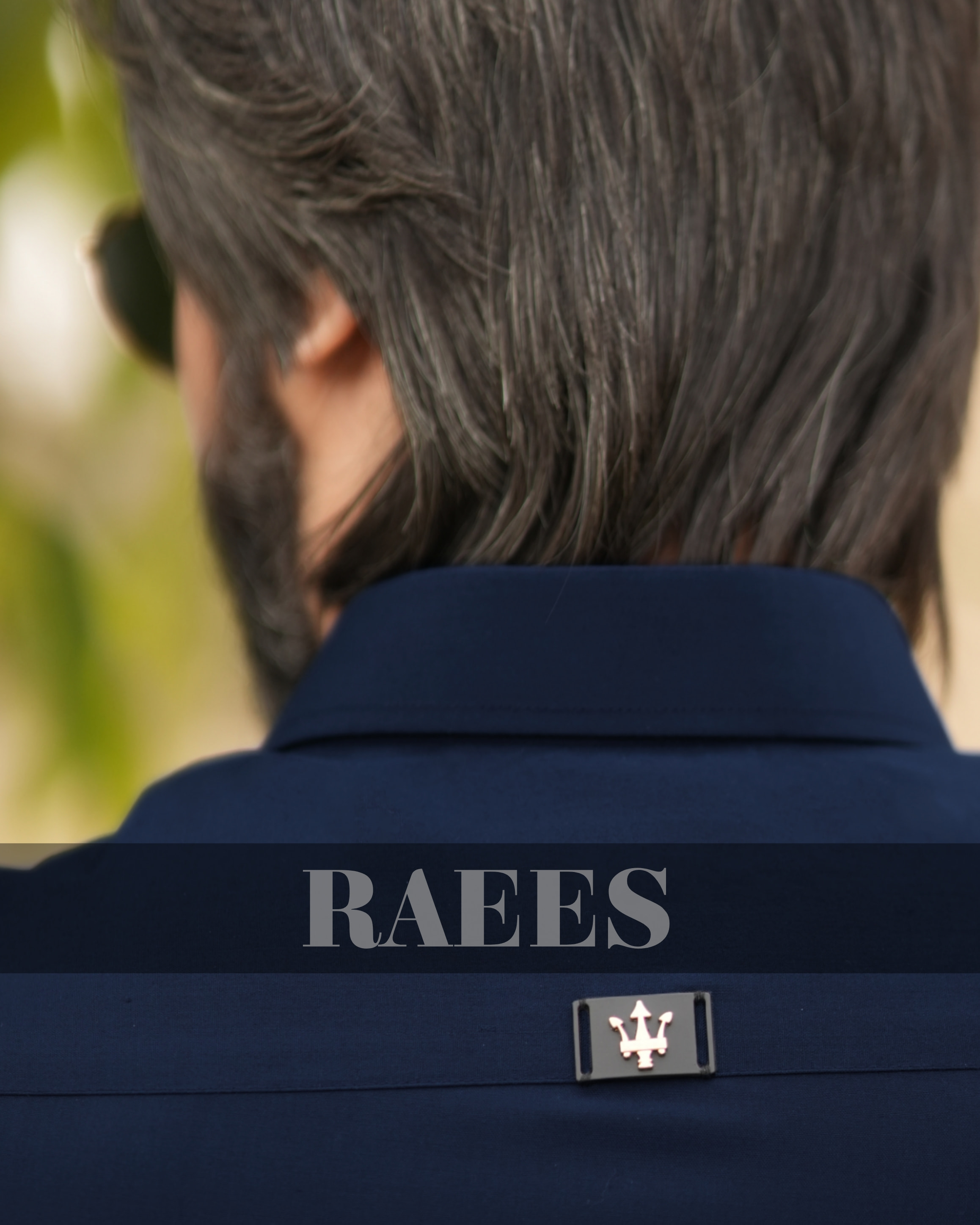 Anchor Blue Kameez Shalwar