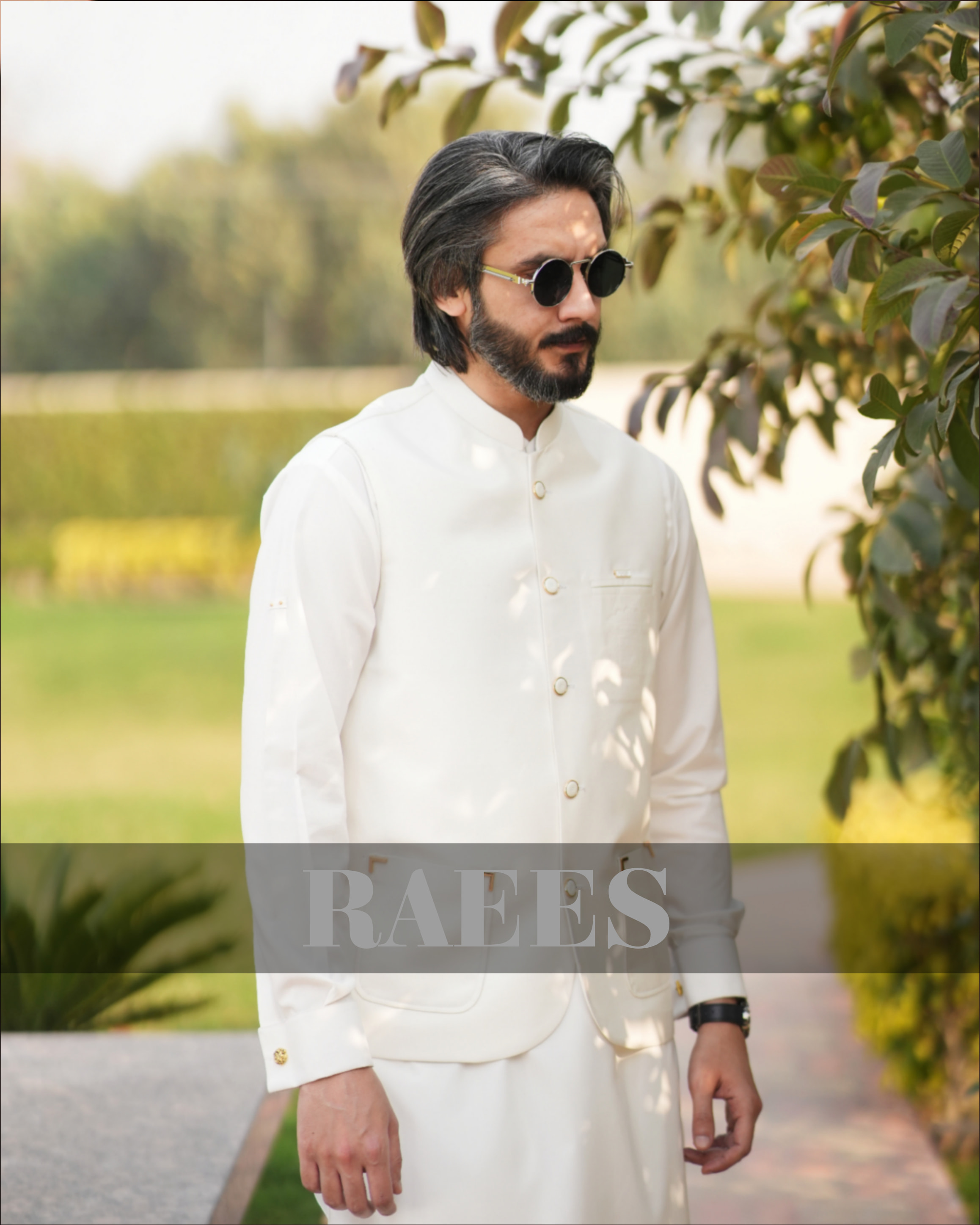 White Aura Waistcoat