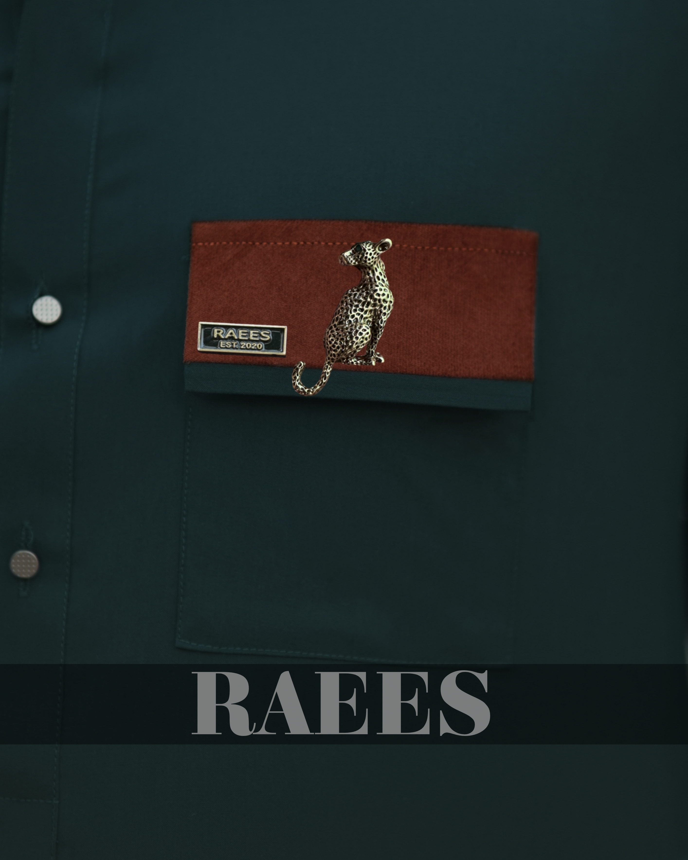 Raees Forest Crest Kameez Shalwar