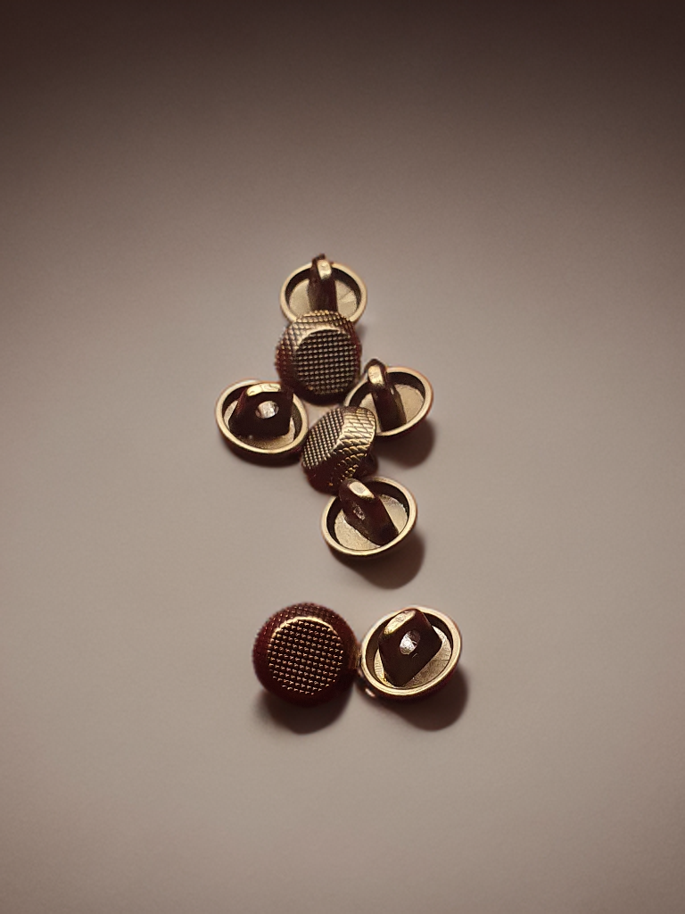 Round Dotted Button