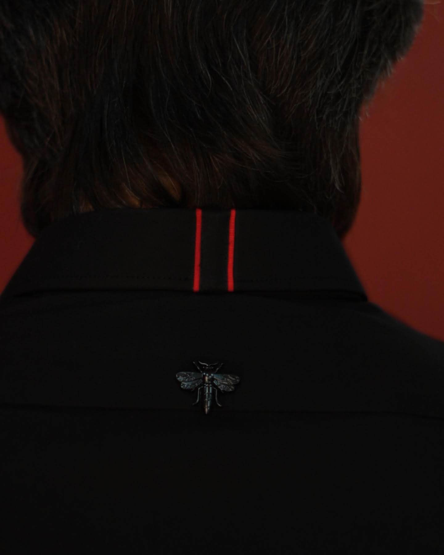 Smoky Black Kameez Shalwar